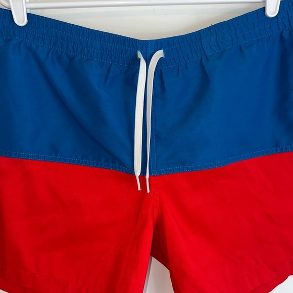 Chubbies Swim Trunks size large red white and blue - Picture 4 of 12